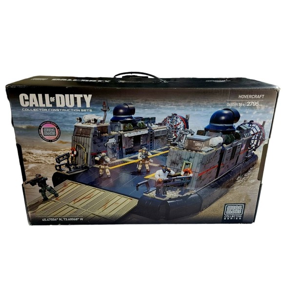 Mega Bloks Call of Duty Hovercraft 06859 2795 Factory Sealed Retired RARE NEW - Picture 8 of 10